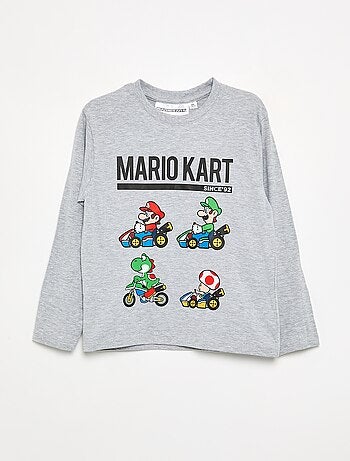 T-shirt \'Nintendo\' \'Mario\' de manga comprida