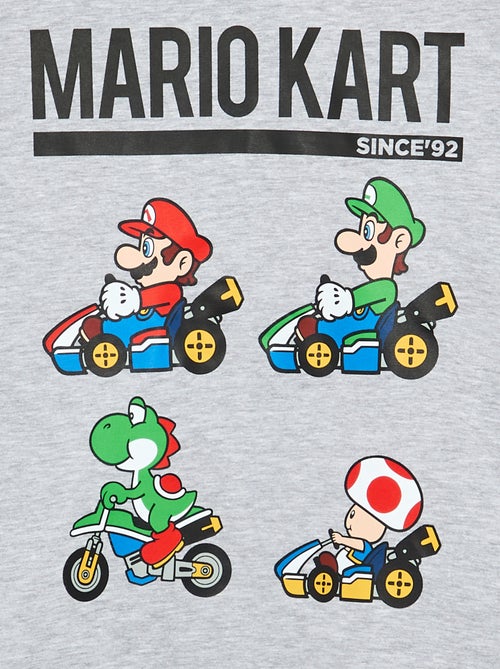 T-shirt \'Nintendo\' \'Mario\' de manga comprida - Kiabi T-shirt \'Nintendo\' \'Mario\' de manga comprida - Kiabi