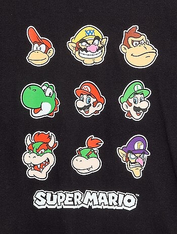 T-shirt \'Nintendo\' \'Mario\' de manga comprida