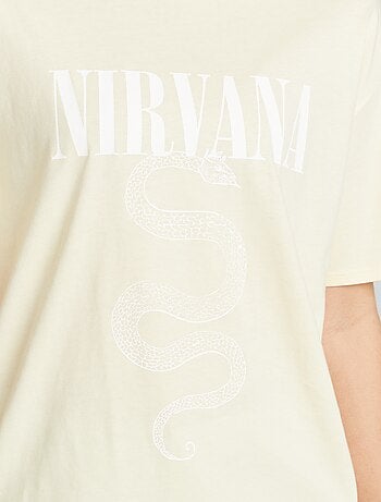 T-shirt 'Nirvana' de manga curta