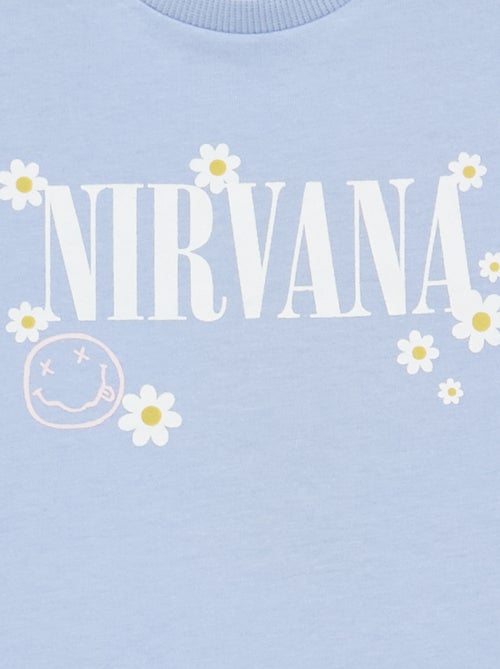 T-shirt "Nirvana" de manga curta - Kiabi T-shirt "Nirvana" de manga curta - Kiabi
