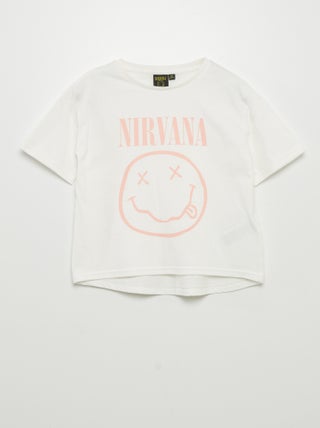 T-shirt 'Nirvana' de manga curta