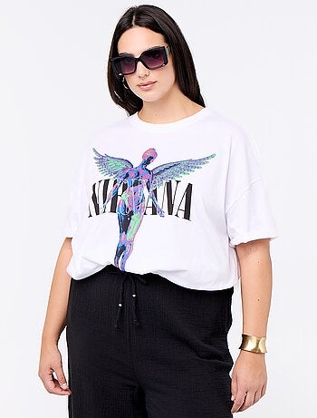 T-shirt 'Nirvana' de manga curta