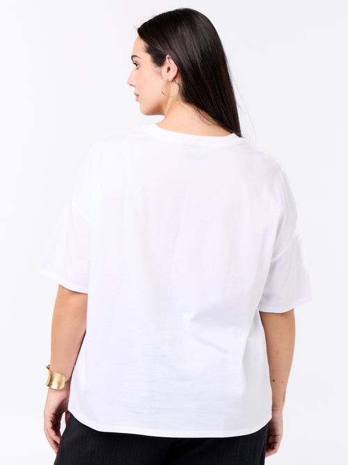 T-shirt 'Nirvana' de manga curta - Kiabi