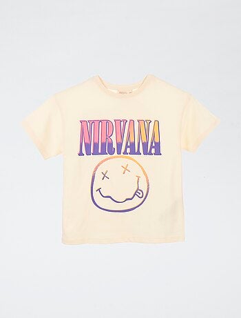 T-shirt 'Nirvana' de mangas curtas