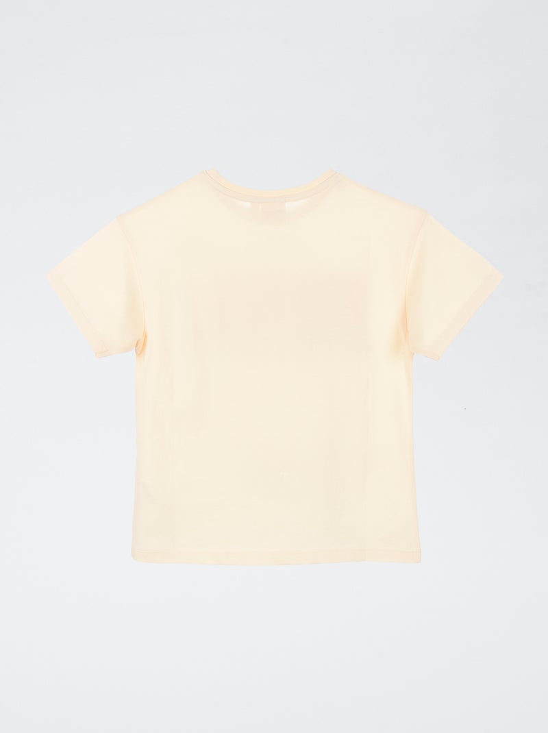 T-shirt 'Nirvana' de mangas curtas Branco - Kiabi