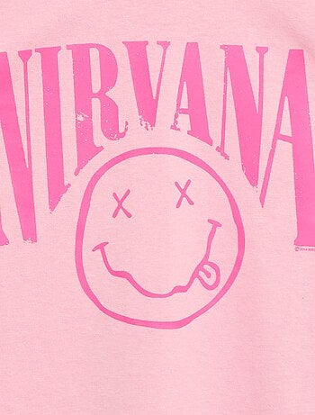 T-shirt 'Nirvana' de mangas curtas