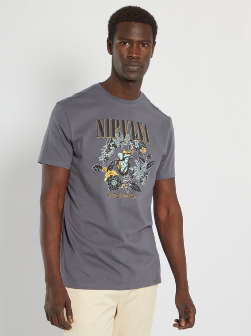 T-shirt 'Nirvana' em jersey - Kiabi