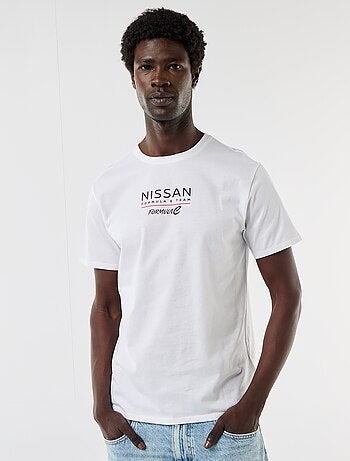 T-shirt \'Nissan\' \'Formula E Team\' de manga curta