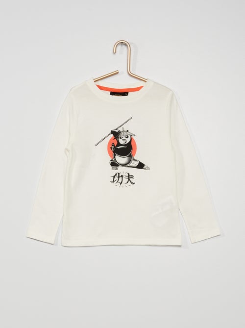 T-shirt 'O Panda do Kung Fu' - Kiabi