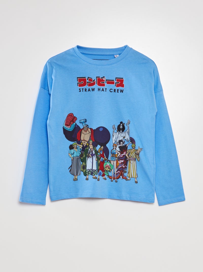 T-shirt 'One Piece' AZUL - Kiabi