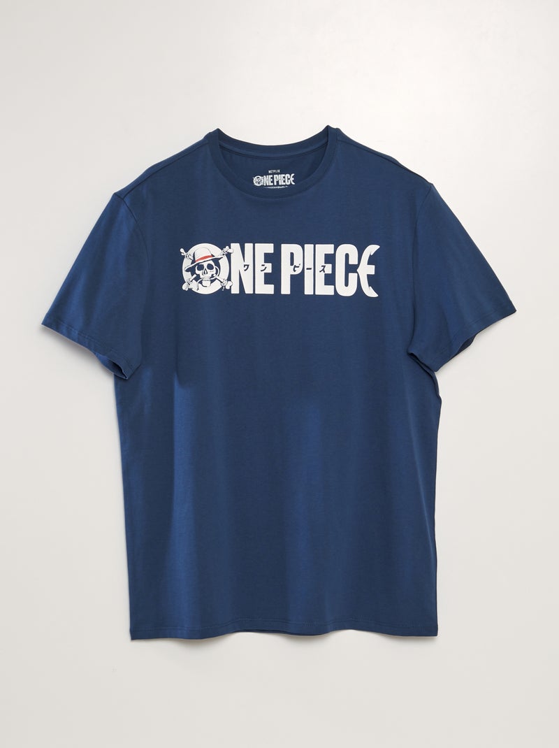T-shirt 'One Piece' AZUL - Kiabi