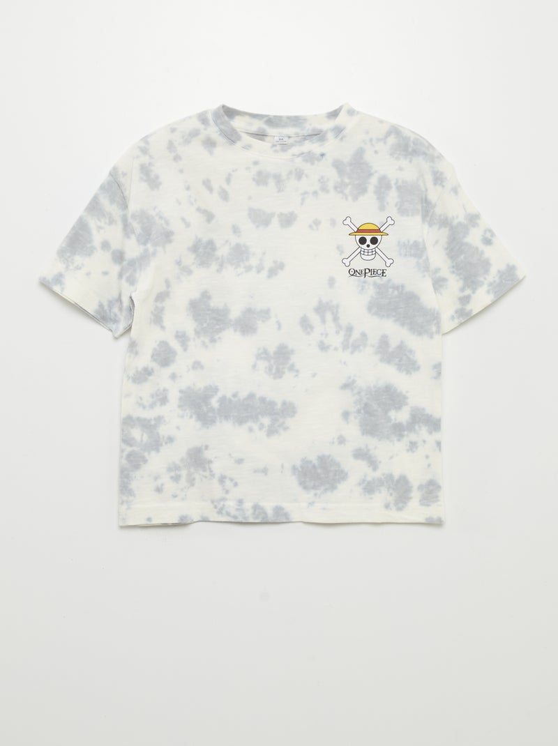T-shirt 'One Piece' de manga curta BRANCO - Kiabi