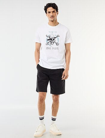 T-shirt 'One Piece' de manga curta