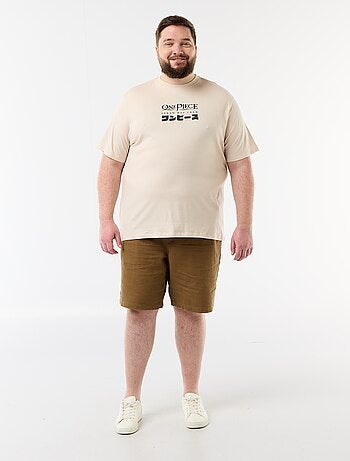 T-shirt 'One Piece' de manga curta