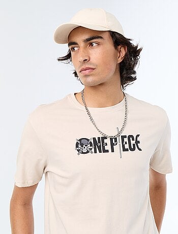 T-shirt 'One Piece' de manga curta