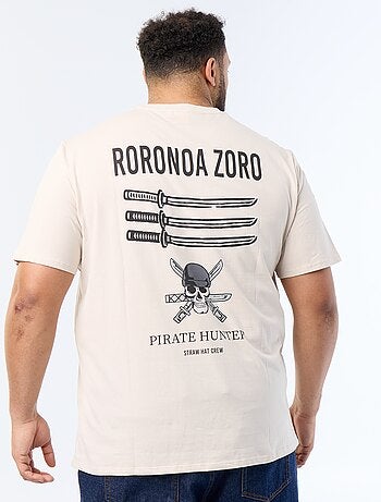 T-shirt 'One Piece' de manga curta