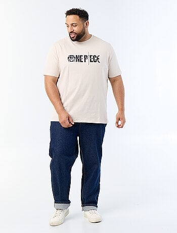 T-shirt 'One Piece' de manga curta