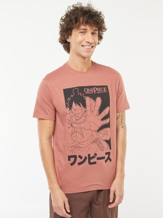 T-shirt 'One Piece' de manga curta