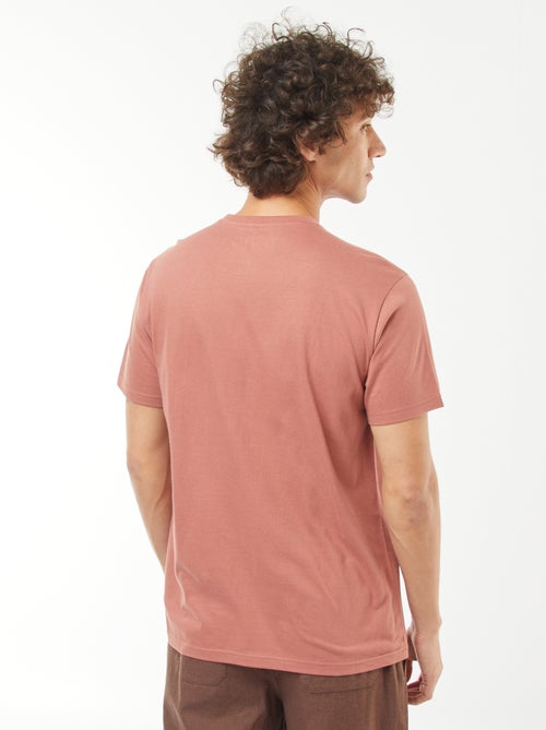 T-shirt 'One Piece' de manga curta - Kiabi