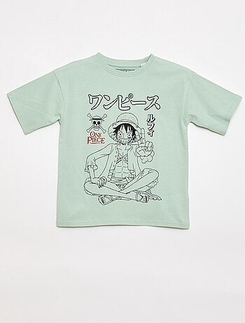 T-shirt 'One Piece' de mangas curtas