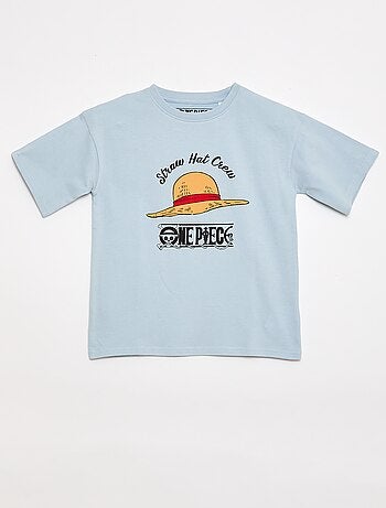 T-shirt 'One Piece' de mangas curtas