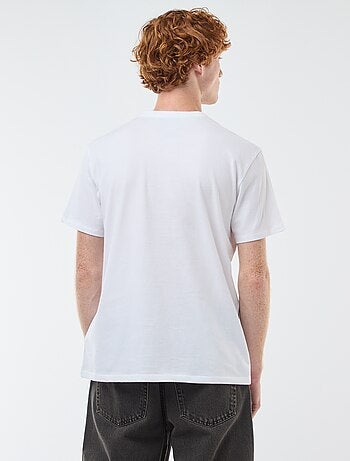 T-shirt 'One Piece' em algodão