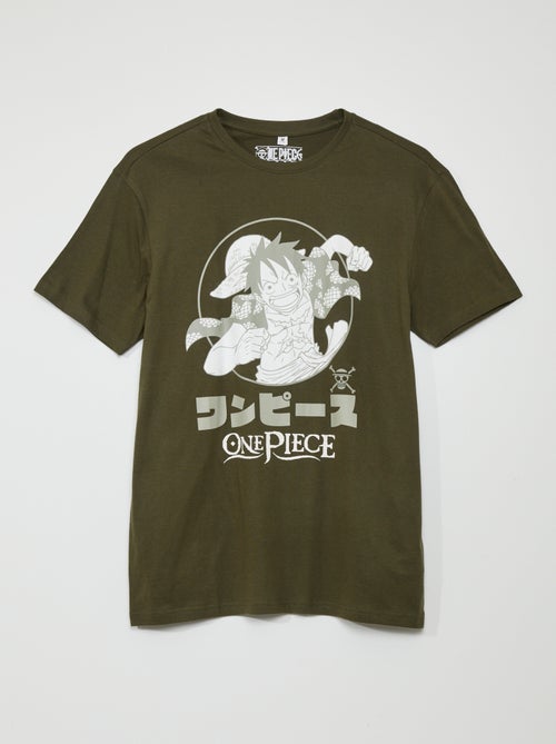 T-shirt 'One Piece' gola redonda - Kiabi