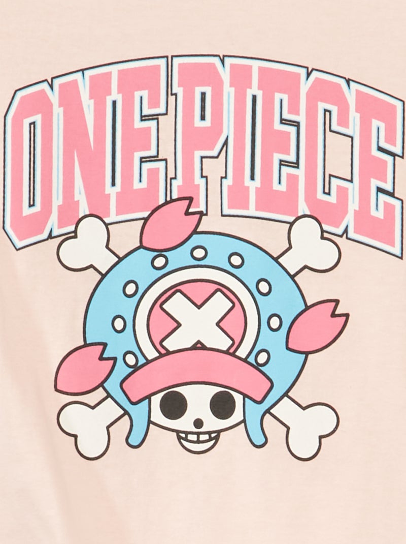 T-shirt 'One Piece' - Rosa - Kiabi - 9.00€