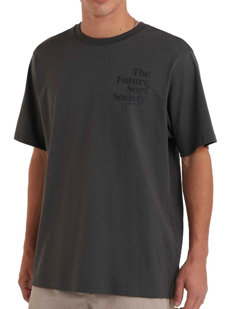 T-Shirt O'Neill Future Cinzenta para Homem Cinza-prateado - Kiabi