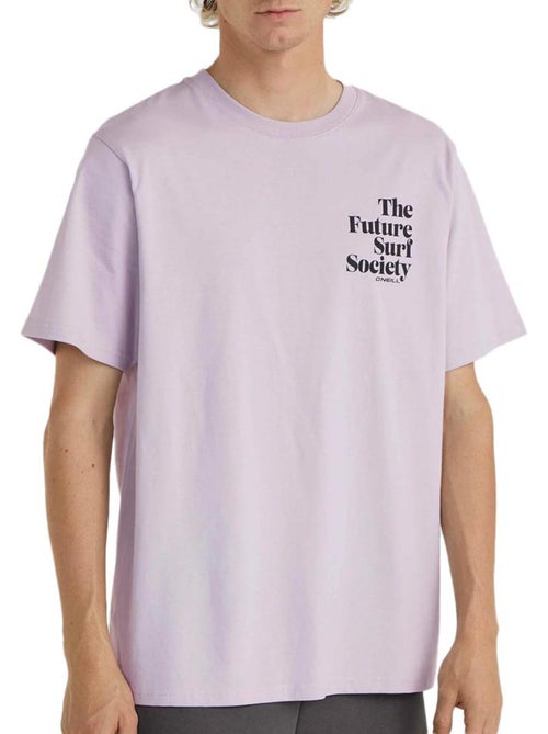 T-Shirt O'Neill Future Malva para Homem - Kiabi