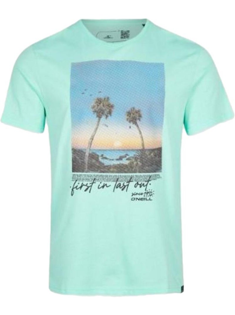 T-shirt O'Neill Loren Turquesa para Homem Azul - Kiabi