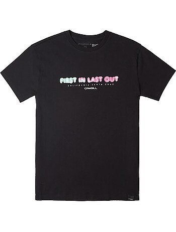 T-shirt O'Neill Neon para Rapaz Preto