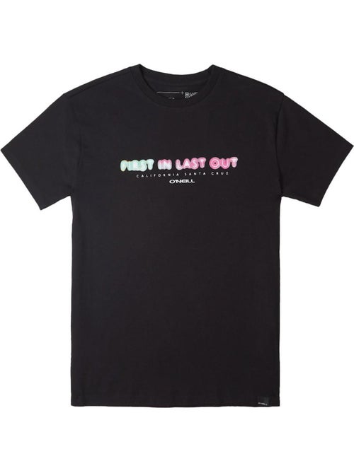 T-shirt O'Neill Neon para Rapaz Preto - Kiabi T-shirt O'Neill Neon para Rapaz Preto - Kiabi