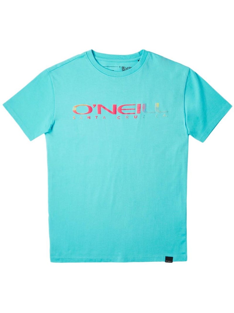 T-shirt O'Neill Sanborn Turquesa para Rapaz Azul-turquesa - Kiabi