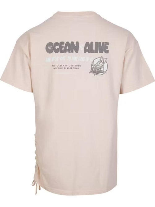 T-shirt o'neill stream rosa claro para mulher - Kiabi