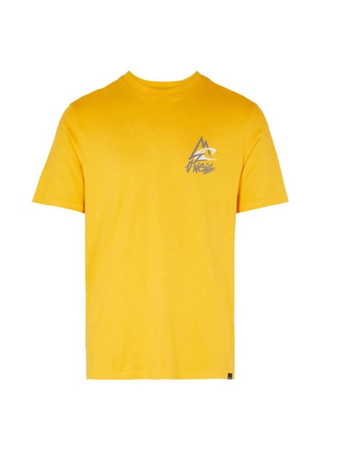 T-Shirt O'Neill Wave Cult Amarelo para Homem - Kiabi