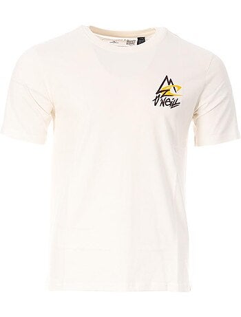T-shirt o'neill wave cult bege para homem