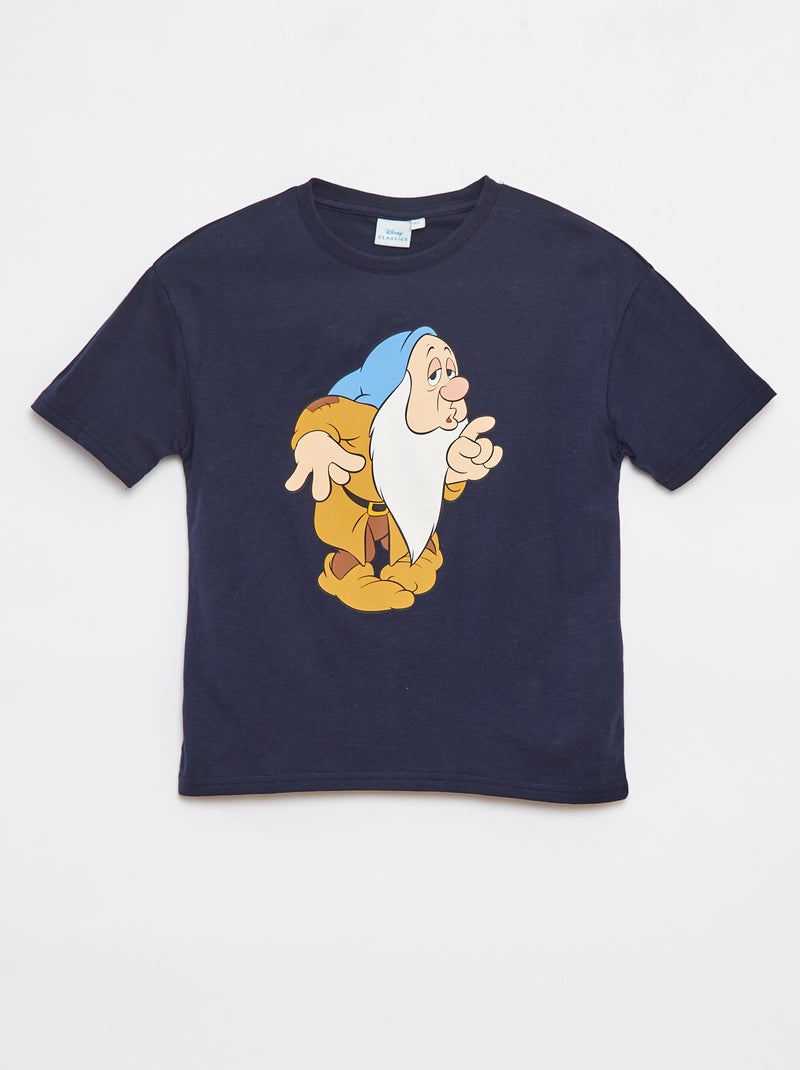 T-shirt 'Os 7 Anões' 'Disney' AZUL - Kiabi