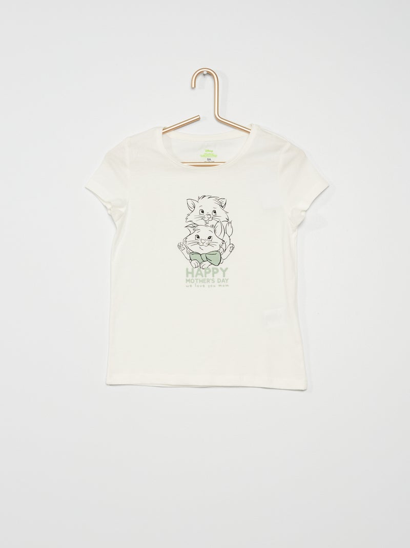 T-shirt 'Os Aristogatos' BEGE - Kiabi