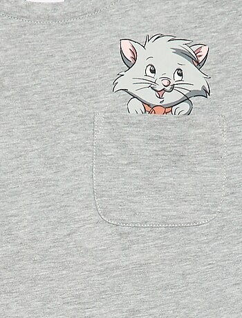 T-shirt 'Os Aristogatos' 'Disney' de mangas compridas