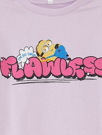 T-shirt 'Os Minions' mangas curtas - coleção fácil de vestir