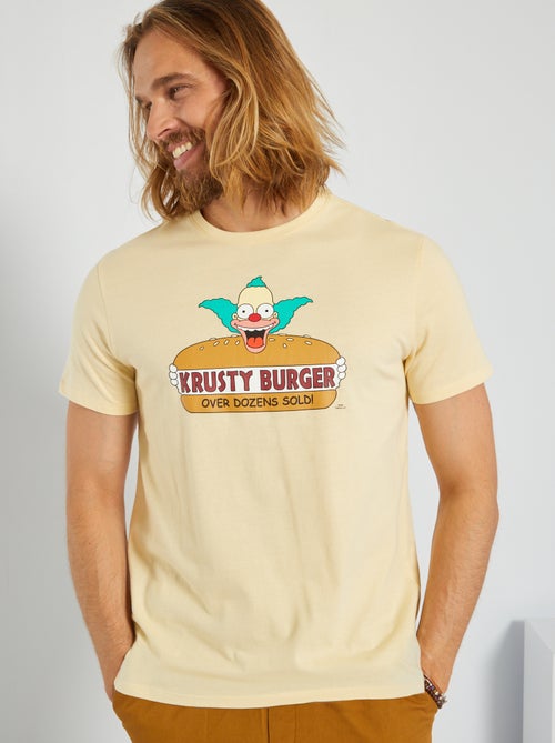 T-shirt 'Os Simpsons' em malha jersey - Kiabi