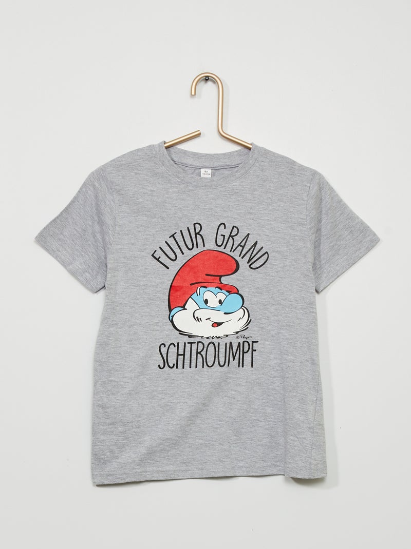 T-shirt 'Os Smurfs' em jersey CINZA - Kiabi