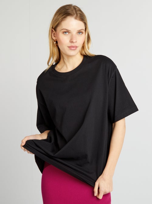 T-shirt oversize básica - Kiabi
