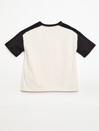 T-shirt oversize color block