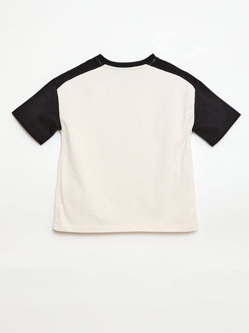 T-shirt oversize color block - Kiabi