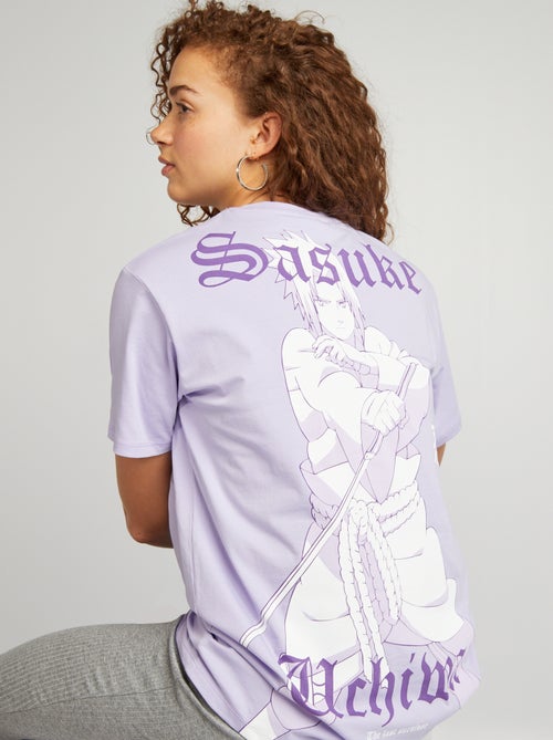 T-shirt oversize com estampado 'Naruto' - Kiabi