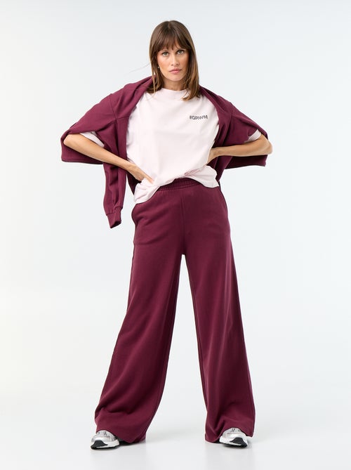T-shirt oversize com estampado nas costas - Kiabi