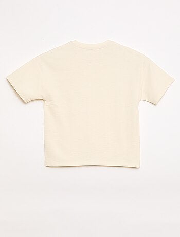 T-shirt oversize de manga curta